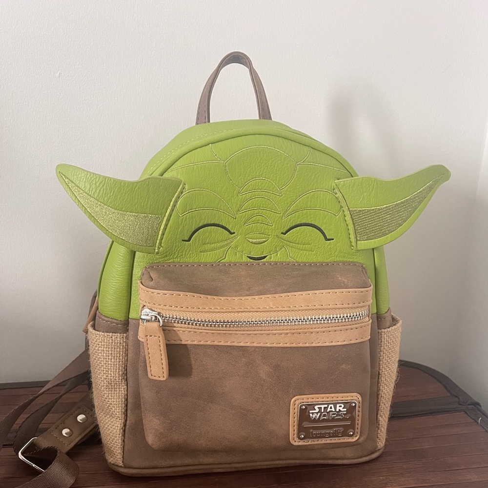 Disney Loungefly baby yoda backpack